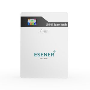 ESENER Wall Mount Lithium Battery 5.12kWh 51.2V 100Ah